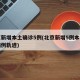 北京新增本土确诊5例(北京新增5例本土确诊病例轨迹)